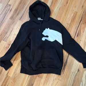 Black Hoodie with Puma Logo